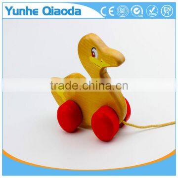 Pull Along Duck Baby Toy Classic Wooden Construction for Hours of Fun photo-5