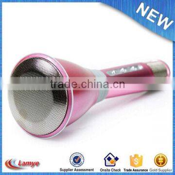 OEM Logo Karaoke Microphone Bluetooth Speaker Player For Phone Accept Paypal Payment photo-2