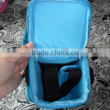 hot selling blue camera bag with strap