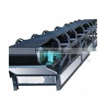 High capacity rubber conveyor belt