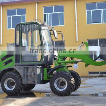 1800kg rated load grapple log loader with quick hitch