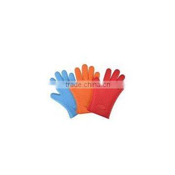 High Quality Food Grade Heat Resistant Silicon BBQ Glove