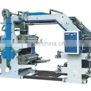 4 Color Flexographic Roll Printing Machine For Plastic And Paper