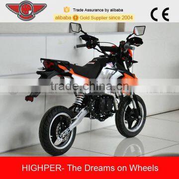 125cc Motard Custom Motorcycle Street Legal With EEC COC Certificate