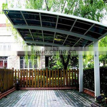 Modern Outdoor Aluminum Frame Sunshade Car Carport photo-6