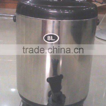 Deluxe stainless steel milkly tea dispenser