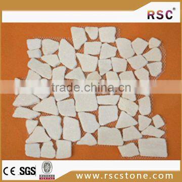 White level pebble stone