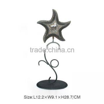 2016 Resin Christmas Star Shaped Ornaments With Metal Shelf photo-4