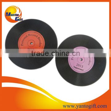 Music record disc coaster