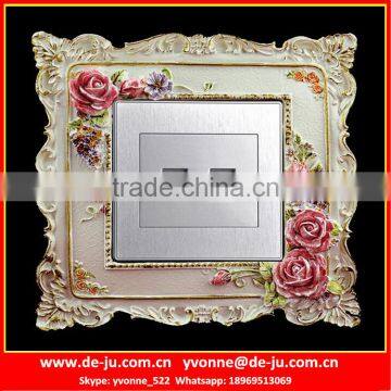 Wedding Decorative Resin Socket Frames Sticker