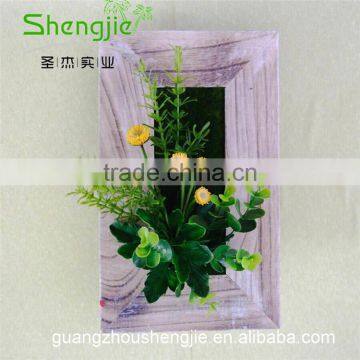 SJLJ013382 artificial plant wall / wholesale artificial succulent plant for wall decoration