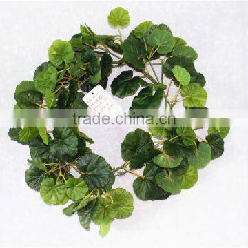 vertical garden wall hanging 240cm Long cheap make fake recycling plastic PE malus spectablils vine artificial plant EMX10 3029