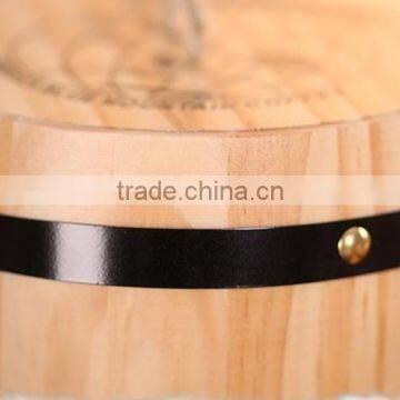 High Quality Eco-friendly Coffee Bean Wood Barrel photo-6