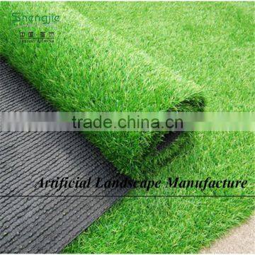 SJF7777 artificial grass turf, pe pp garden grass faux turf