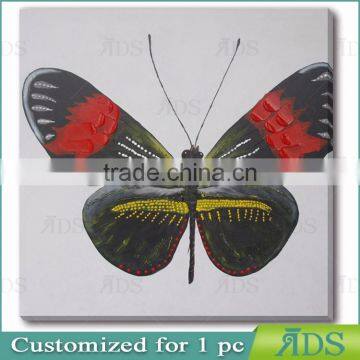 Wall Decorative Handmade Butterfly Oil Painting