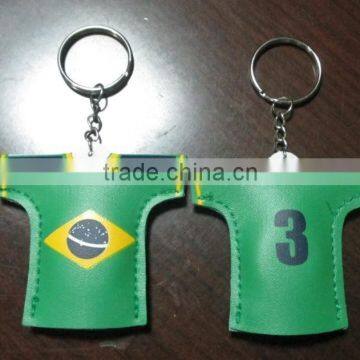 Customized Promotional Gift Flashing LED Keychain, Key Ring With Light photo-2