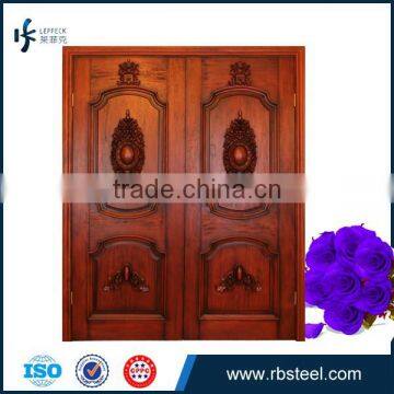 exported to Uzbekistan LEFFECK modern exterior double doors