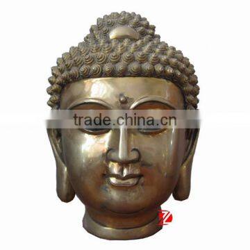 Casting Brass Buddha Head Statue