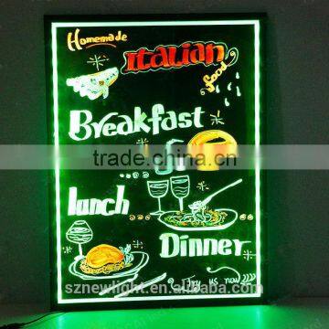 Super September Purchasing Fluent Hand Writing Board Light Box LED writing menu board