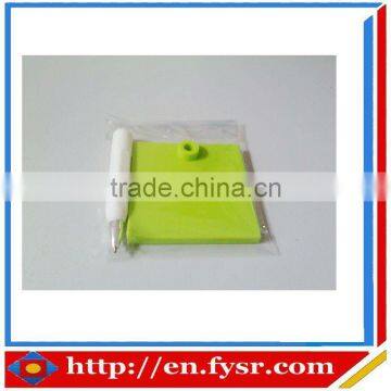 OEM silicone memo pad board/erasable silicone memo pad