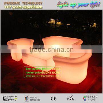 Large Single Couch Sofa With Led Lights for Lounge photo-6