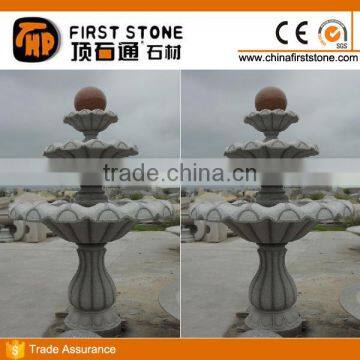 GAF421Garden Granite 3 Tier Fountain For Sale