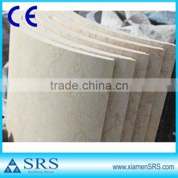 Middle Cladding Beige marble columns for sale