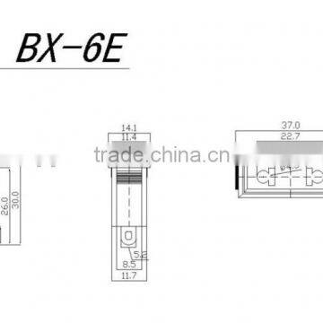 AC Power Socket BX-6E European Regulations Wiring American Regulatory Wiring Card Socket photo-2