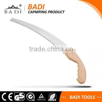 garden tools leader large teeth wooden handle pruning saw