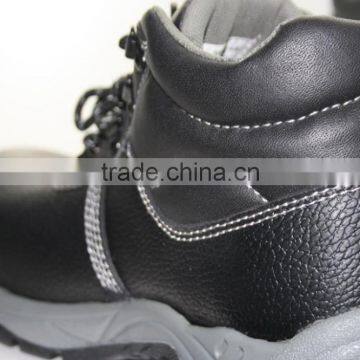 NMSAFETY Cow Split Leather PU/Rubber Sole Safety Shoes Steel Toe Workmans Safety Shoes photo-3