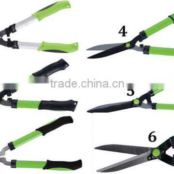 high quality hand garden pruning grass hedge shear, fold pruner saw lopper snips plier tool ,secateurs