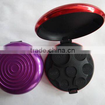 Dollar Coin Bank Aluminum Coins Bank Coins Wallet Coins Dispenser photo-2