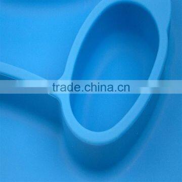 2017 Factory New Design One Piece Food Grade Non Slip Baby Silicone Placemat for Kids photo-2