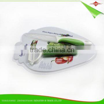 2015 Latest Ceramic Paring Knife With Peeler photo-3