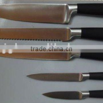 5pcs kitchen knife sets stainless steel cutlery chef knives