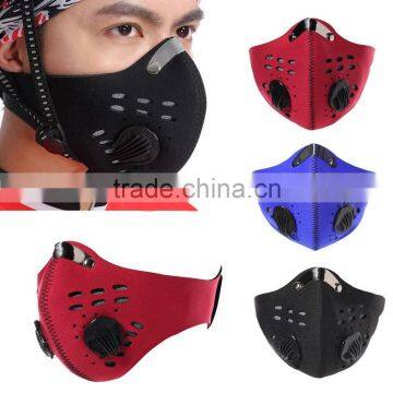 Super Anti Dust Motorcycle Bicycle Cycling Racing Bike Ski Half Face Mask Filter