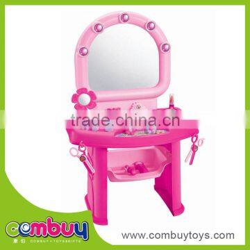 High quality plastic real girl toy mini cheap simple dressing table