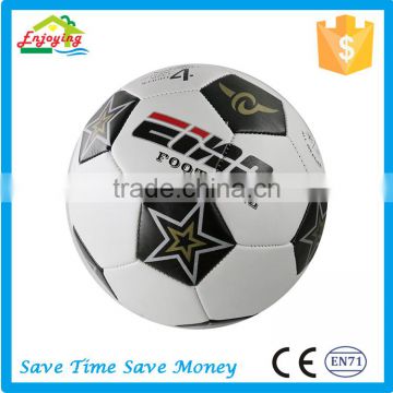 Top quality PU/TPU/PVC material custom logo print adults football soccer ball