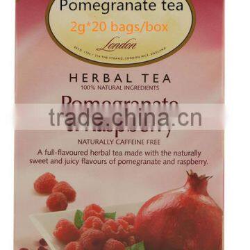 Natural Herbal Pomegranate Tea 2g *20 Bags /Organic Green Tea With Pomegranate 2g*18 Tea Bags/2g*15 Tea Bags/ 2g *20 Tea Bags photo-6