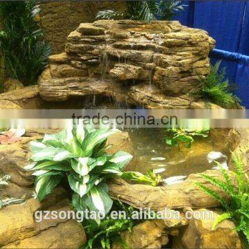 Large Indoor and Outdoor Artificial Stone Waterfall Fountains photo-3
