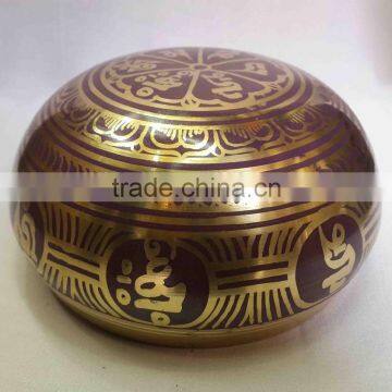 Best Selling Symbolic Colored Meditation Singing Bowl photo-4