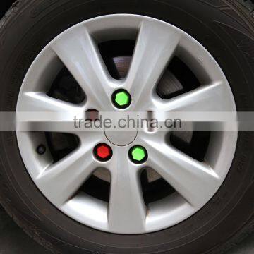 Silicone Caps Car Wheel Hub 17mm Nuts Rims Lugs Bolts Screw Rust Covers Red