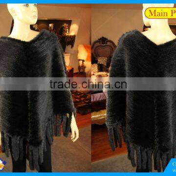 High Quality Knitted Mink Shawl photo-4