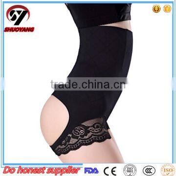 Shuoyang Invisible Sexy Underwear Body Shaper Butt Raise Panty High Waist For Women photo-6