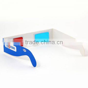 Factory Price Red Blue vr Paper Glasses for 3d Film photo-3