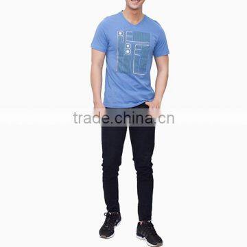 New Design of Men t Shirt, Short Sleeve, Custom T-shirt Printing photo-3