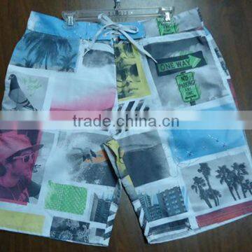 MENS PRINTED SHORT V172