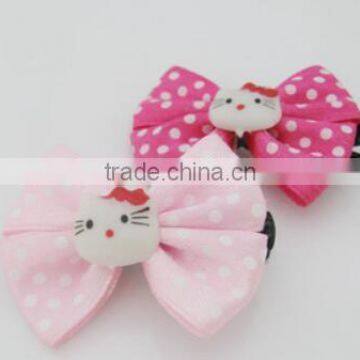 wholesale cheap hair bows for hair , hair bows with clips, kid ribbon bow for hair clip