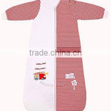 China Applique Wearable Cotton Wholesale Animal Baby Sleeping Bag With Sleeves photo-4