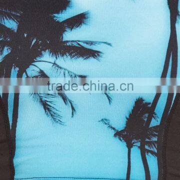 2017 Ladies Custom Design Sublimation Printed Private Label Crop Top Cutout Yoga Sports Bra Wholesale photo-5